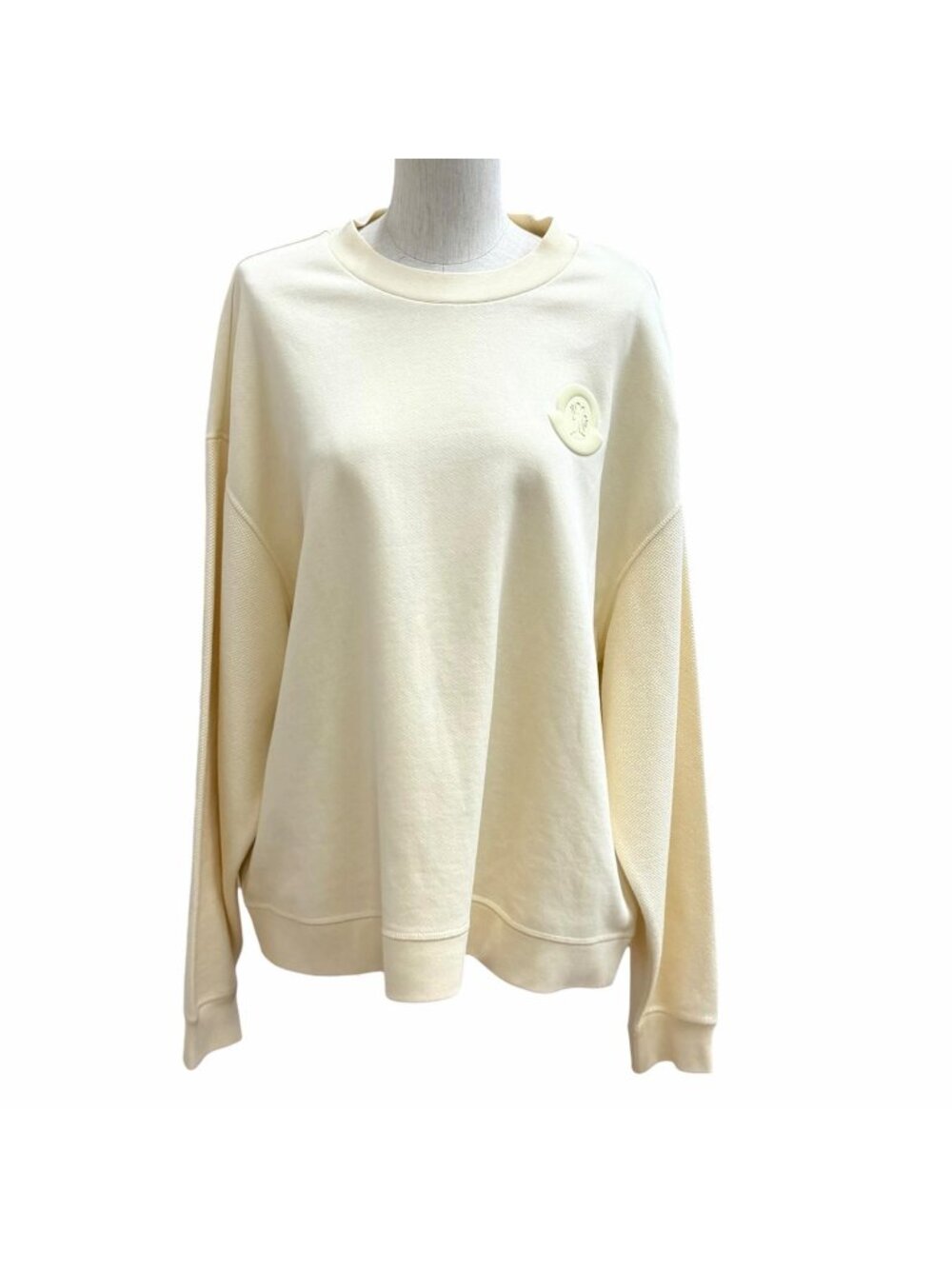 Moncler Crewneck Logo with Patch Crew Neck Sweatshirt